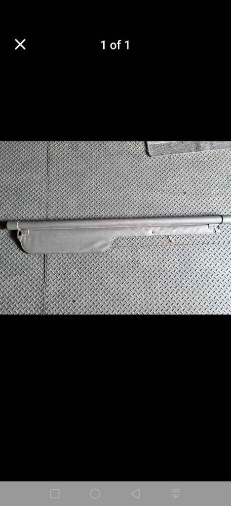 Discovery 2 load cover parcel shelf td5