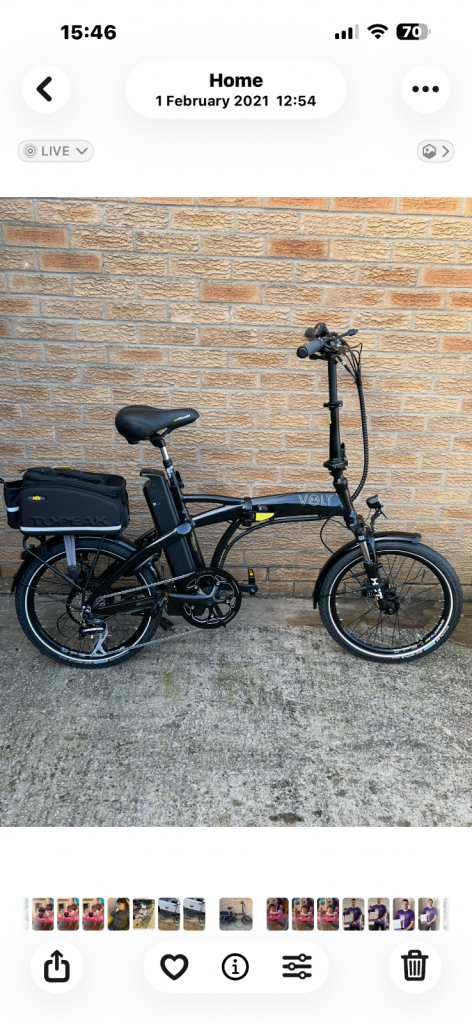 Volt metro folding electric bike 