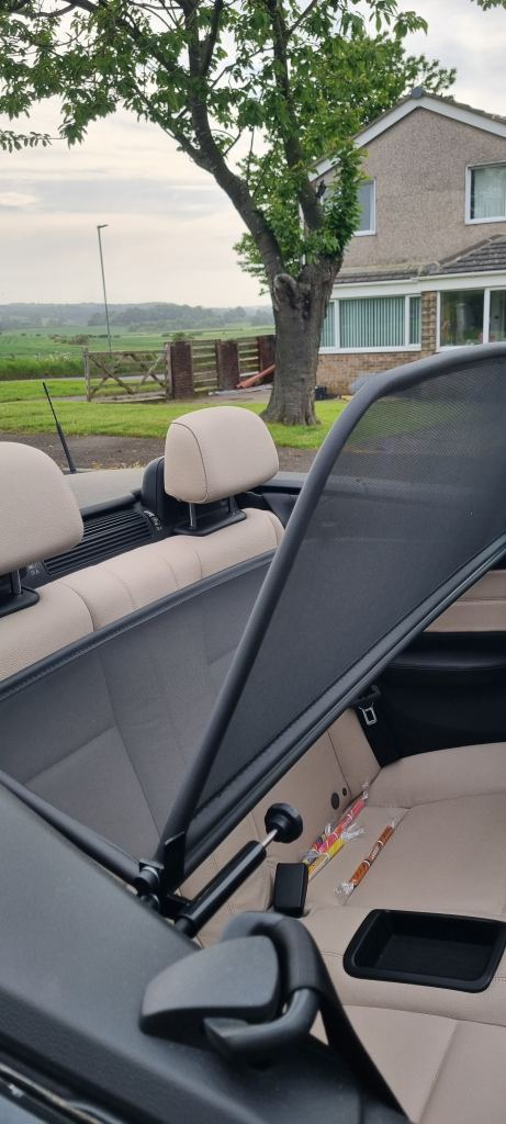 BMW wind blocker