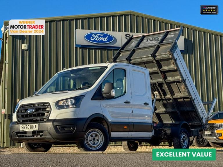 2020 Ford Transit Tipper LWB [SOLD MM] L3 350 Leader TOOLBOX EURO 6 SELECT Tipper Diesel Manual