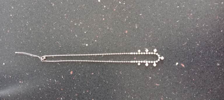 Jon Richard Diamanté Necklace and Earrings Set