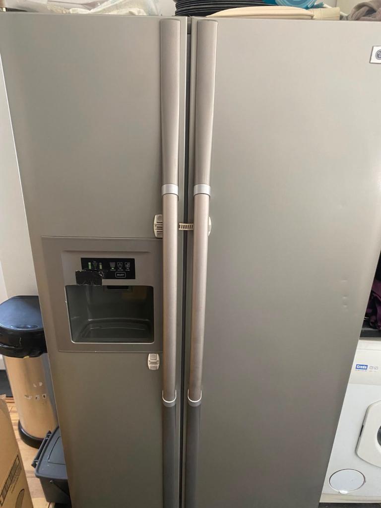 Free** LG American Style Fridge Freezer with Water Dispenser – Good Condition