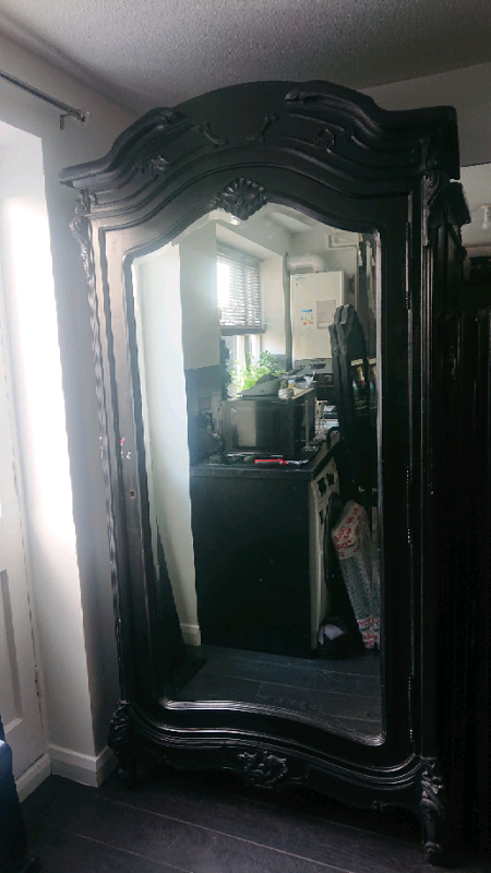 French moulin noir style wardrobe 