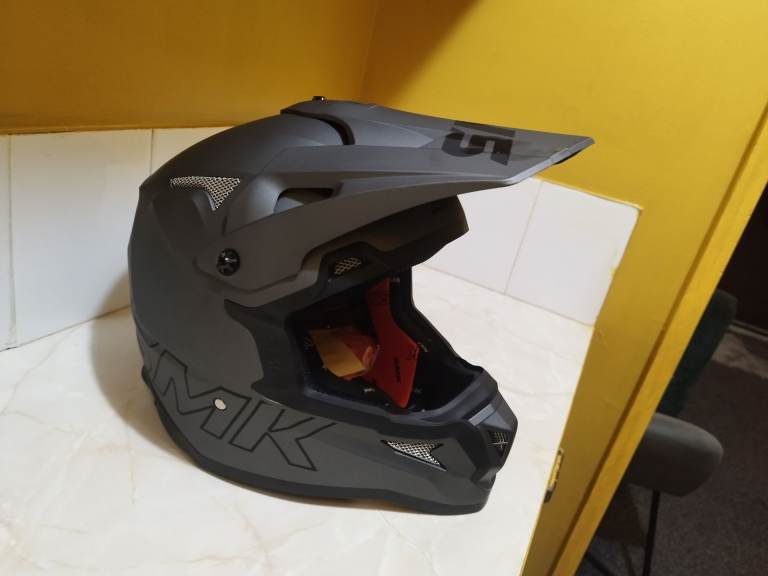 SMK Allterra - Solid Motocross Helmet (Large)