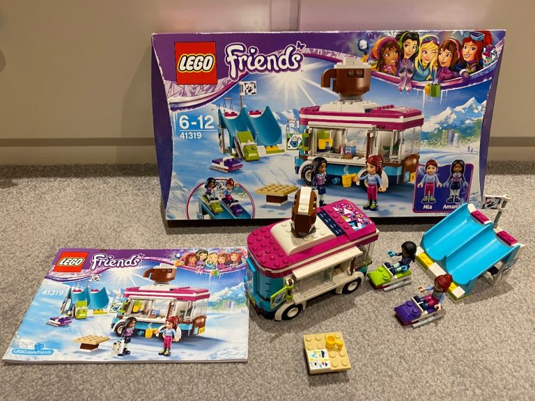 Lego Friends 41319 Snow Resort Chocolate Van - 100% complete, box & instructions