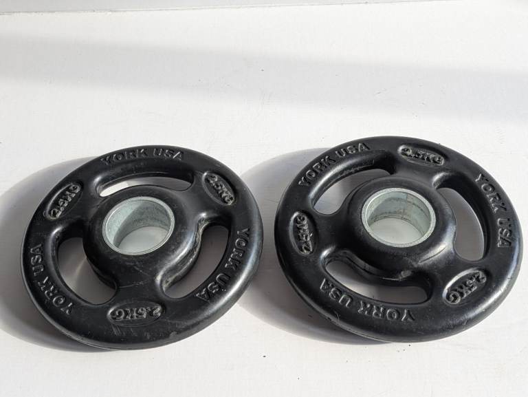 York 2.5Kg pair of weight plates