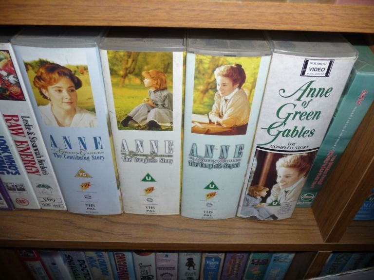 FOUR ANN OF GREEN GABLES VIDEOS.