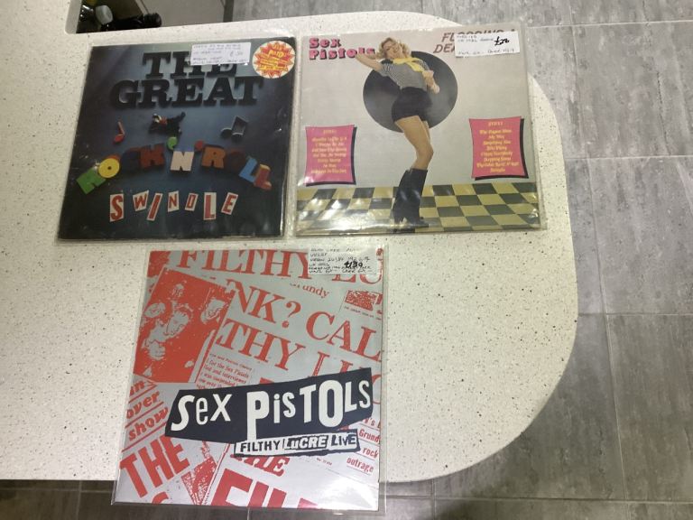 Sex Pistols LP records