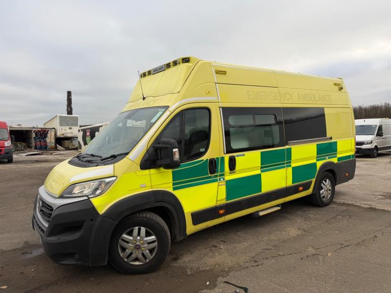 2018 FIAT DUCATO L4 EX AMBULANCE DIRECT NHS EURO 6 PRICE IS PLUS VAT 