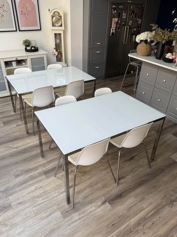 IKEA table & 4 chairs 