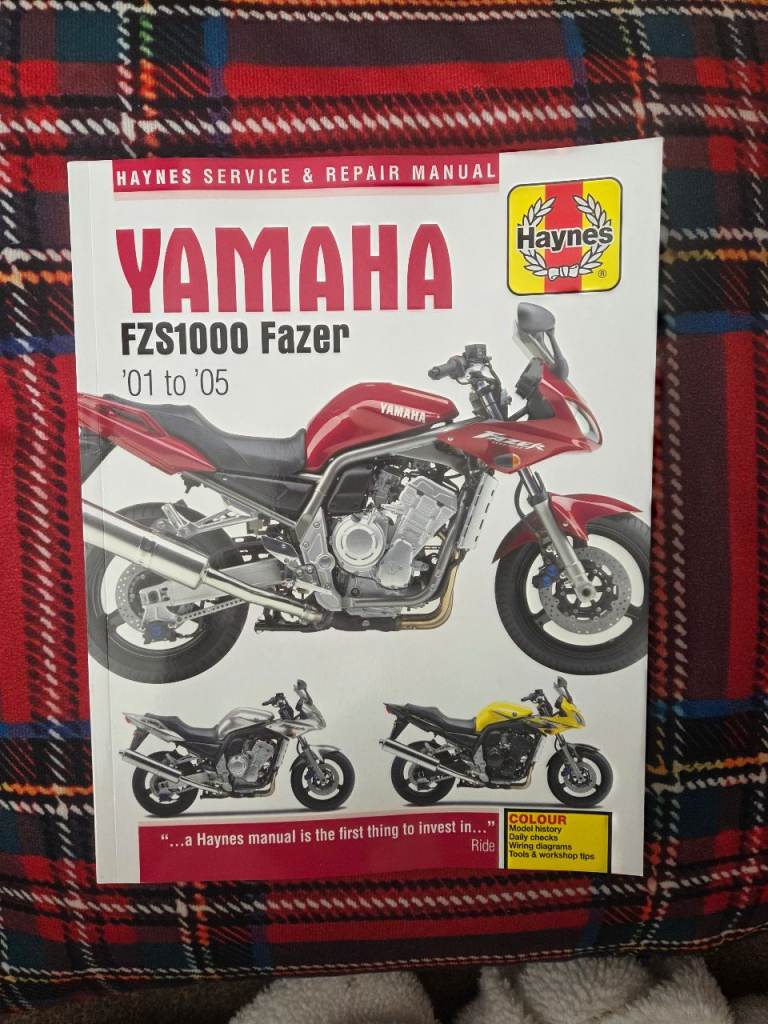 Yamaha FZS 1000 Fazer 01-05 Haynes manual