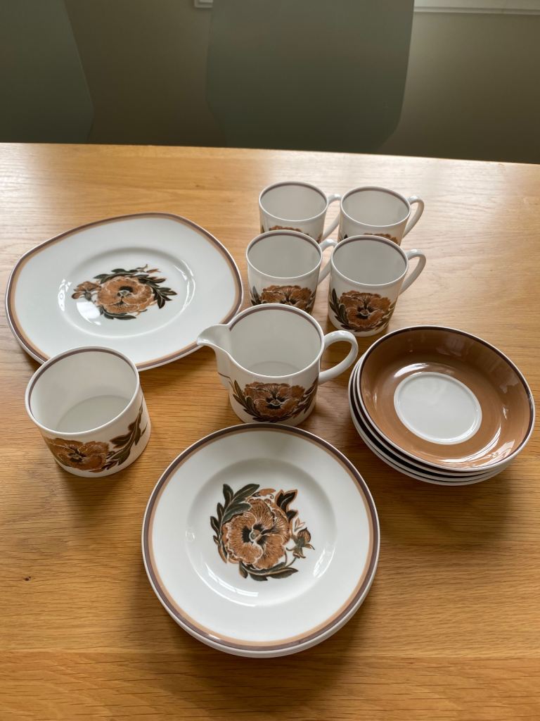 image for Vintage Susie Cooper Fine Bone China teaset