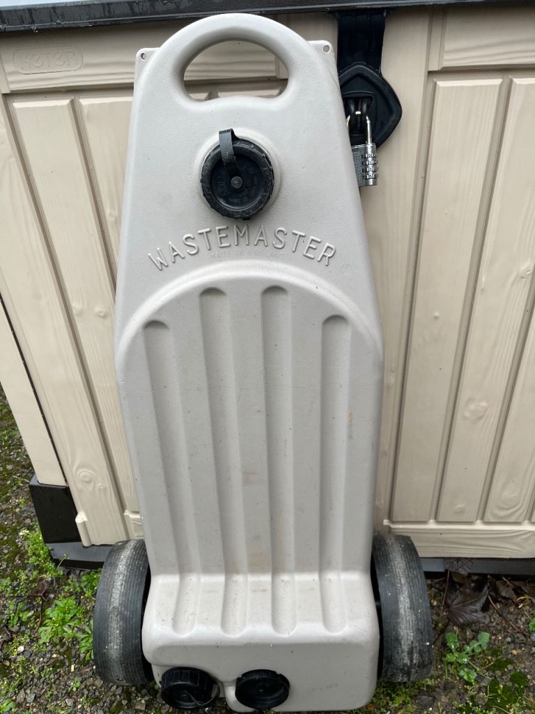 Wastemaster tank on wheels for caravans or motorhomes