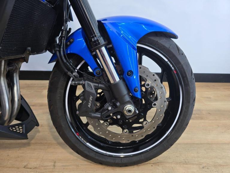 Suzuki GSX-S750 Blue 2020 - Heated Grips, R&G Bungs, R&G Tail Tidy