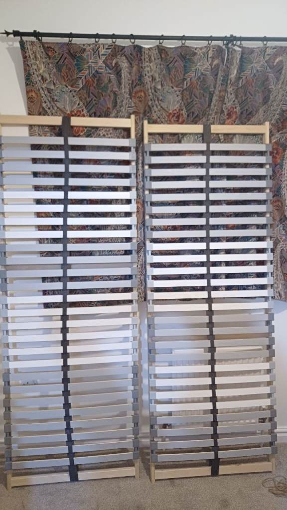 Ikea double bed with mattress 