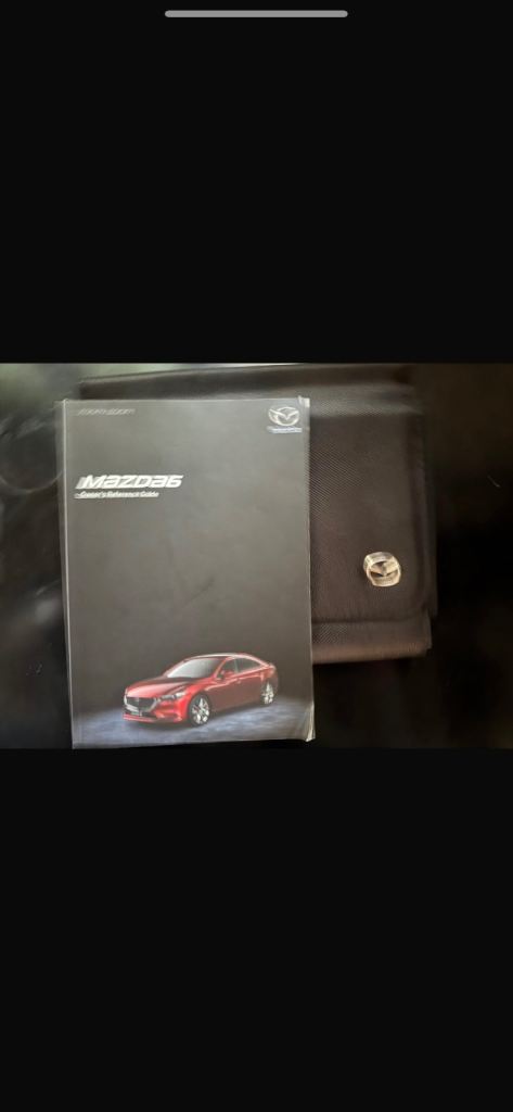 Mazda 6 2019 onwards Owner's Manual Book Pack – Good Condition