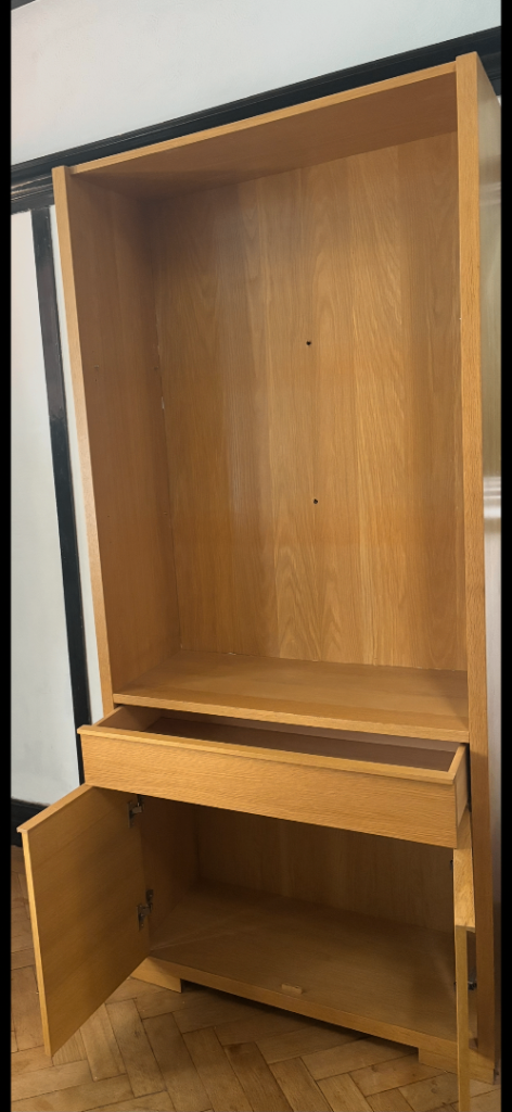 Oak cabinet 