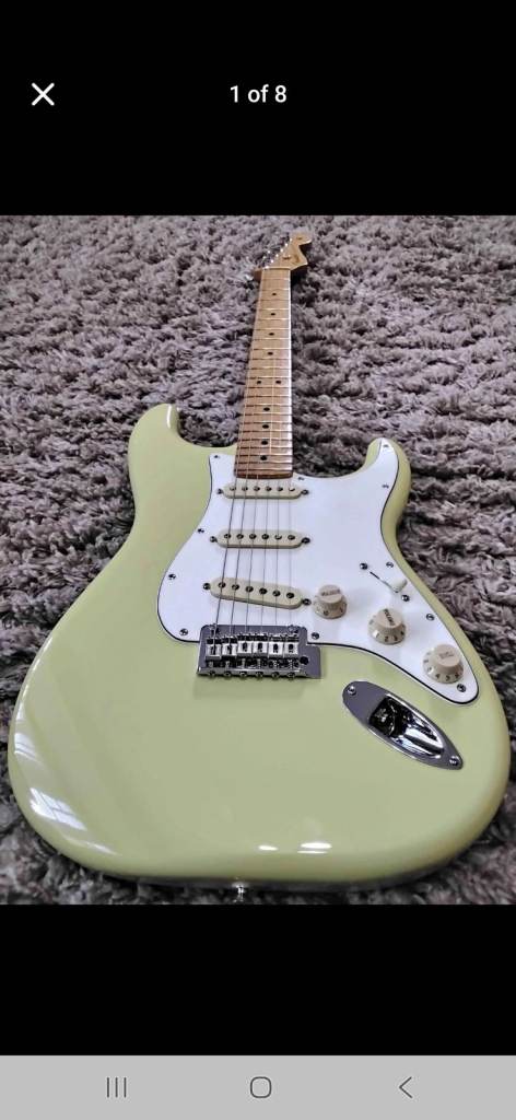 Fender stratocaster player 2 