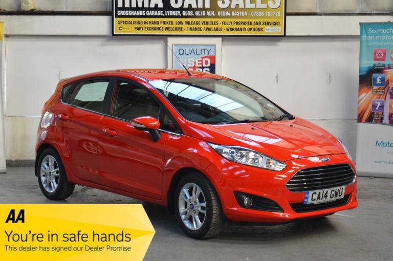 2014 Ford Fiesta 1.0 EcoBoost Zetec LOW MILEAGE HATCHBACK Petrol Manual