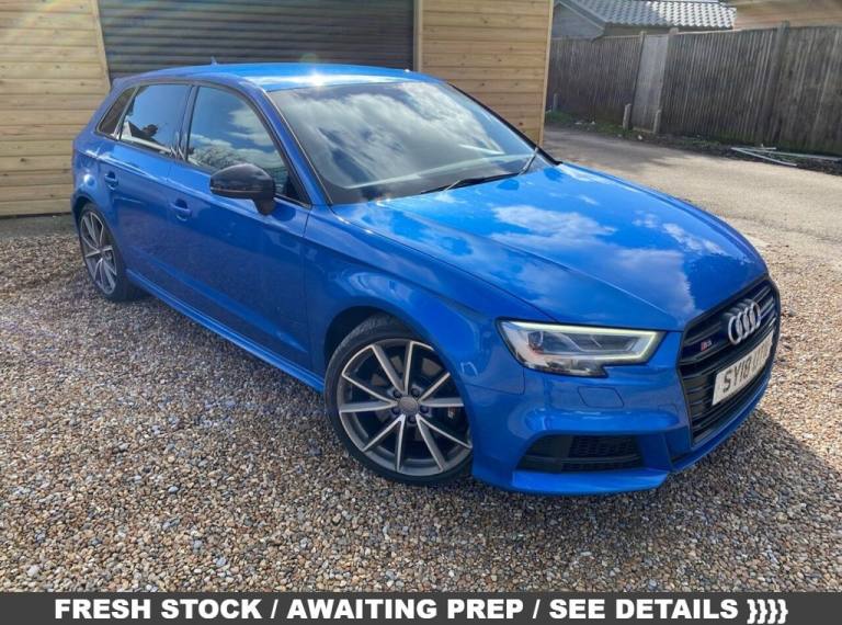2018 Audi A3 S3 TFSI Quattro Black Edition 5dr S Tronic HATCHBACK PETROL Automatic