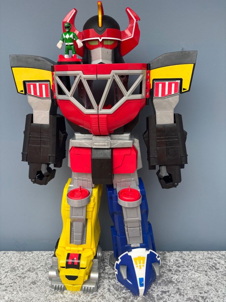 70cm Imaginext Mighty Morphin Power Rangers Megazord | in Radyr ...