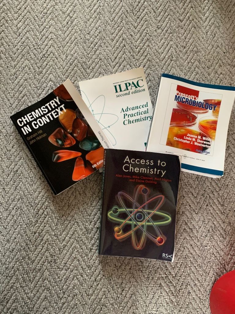Chemistry / Microbiology textbooks