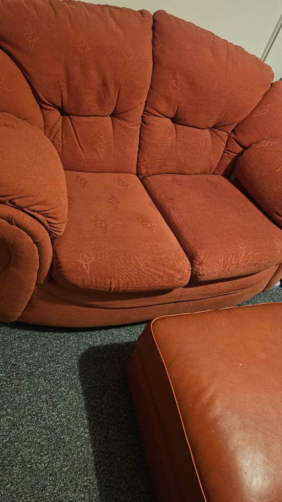 Sofa set with storage foot