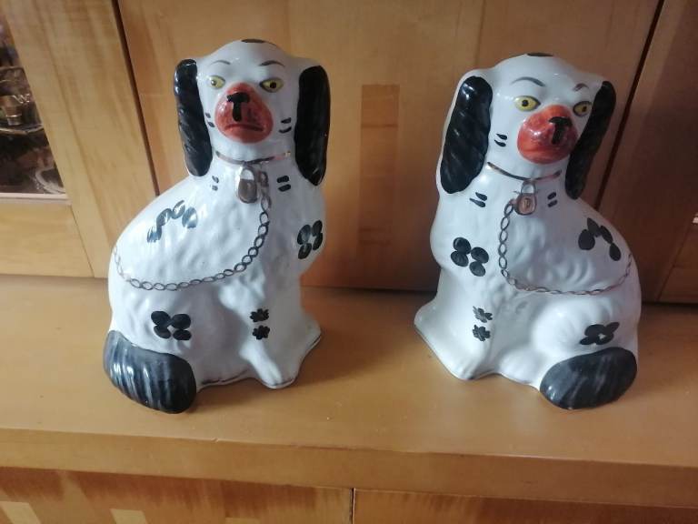 Arthur Wood Staffordshire spaniels