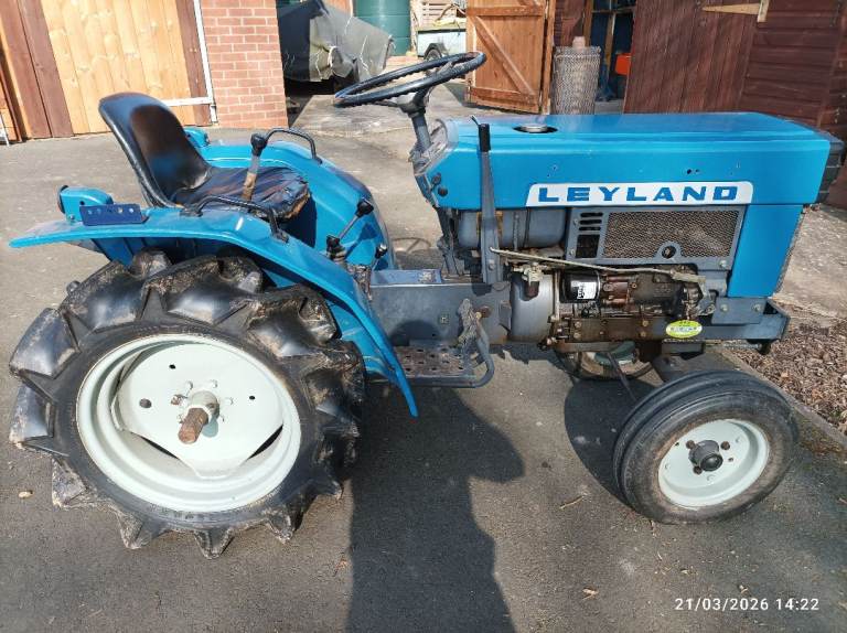 Mitsubishi Compact Tractor Satoh D1520S diesel
