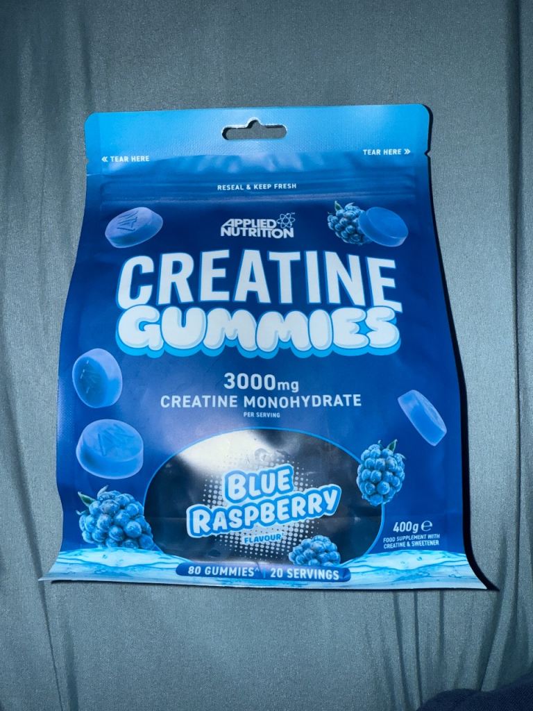 image for CREATINE GUMMIES (blue raspberry flavour)