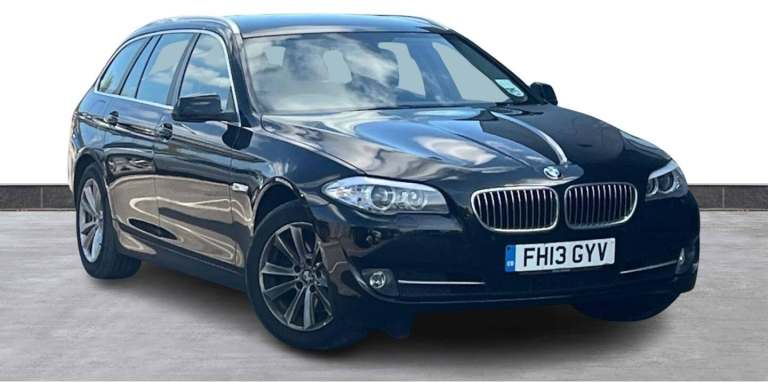 2013 BMW 5 Series 520D SE 5dr Step Auto ++ LEATHER / BLUETOOTH / CLIMATE / 57 MPG ++ ESTATE Diese...