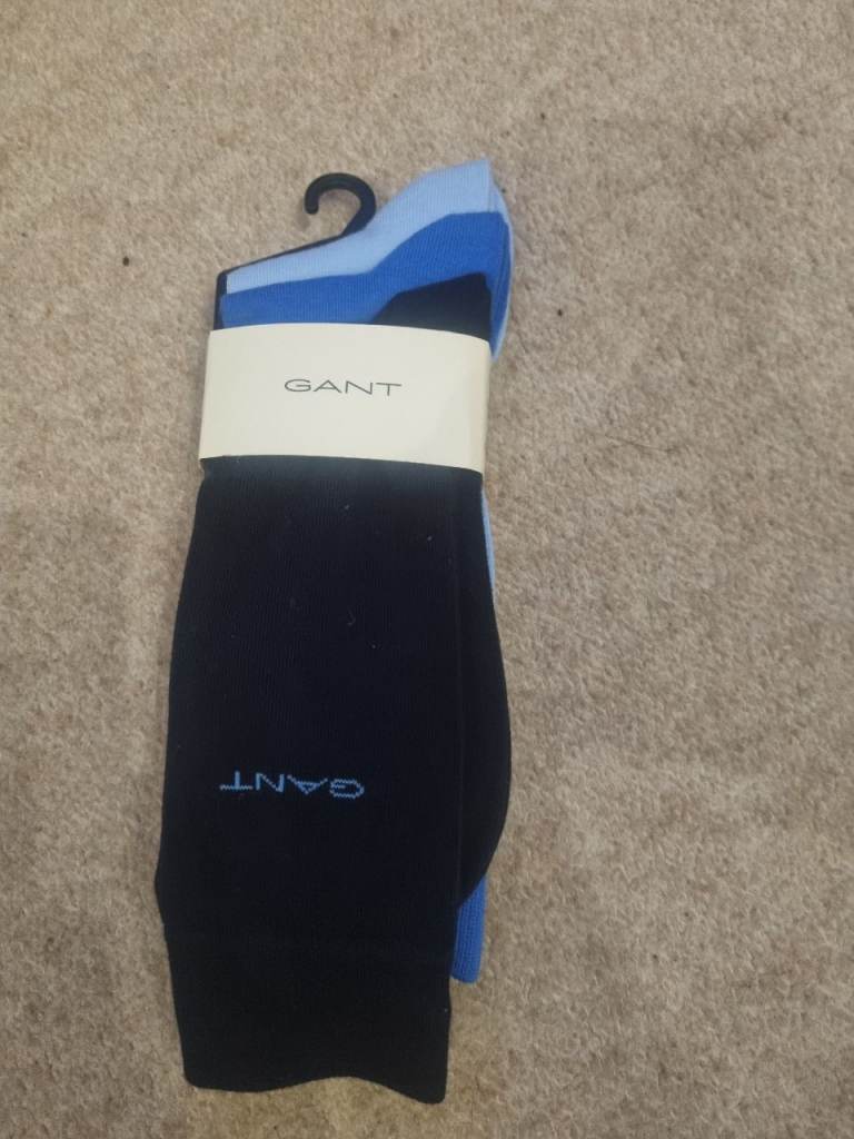 GANT Men's Socks - Blue, New with Tags