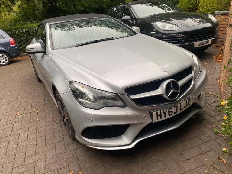 2013 Mercedes-Benz E Class E220 CDI AMG Sport 2dr 7G-Tronic CONVERTIBLE DIESEL Automatic