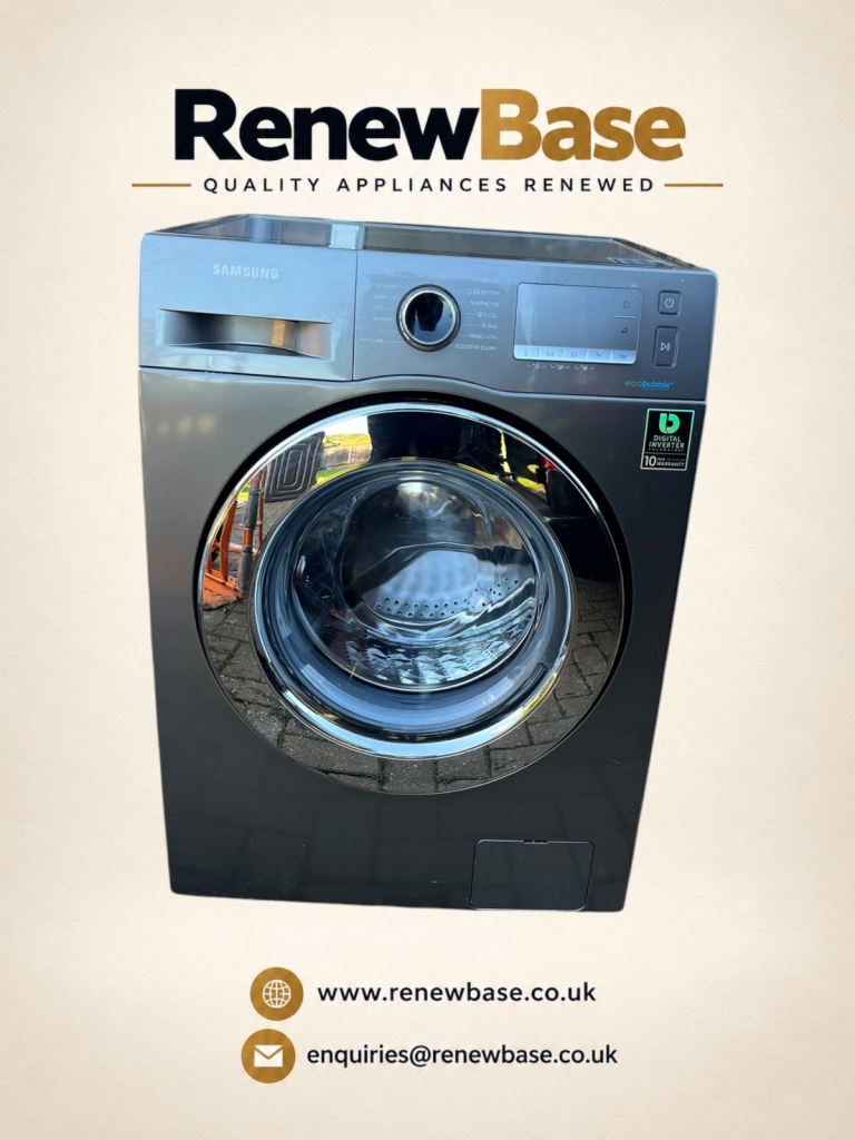 Refurbished Samsung WW90J5456FC 9kg Washing Machine - Warranty & Delivery