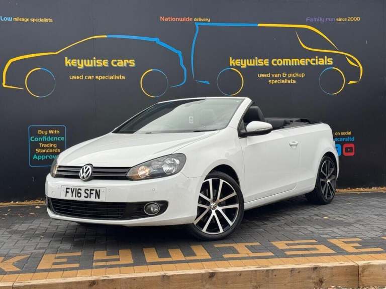  Volkswagen Golf 2.0 TDI BlueMotion Tech GT Cabriolet Euro 5 (s/s) 2dr Diesel Manual