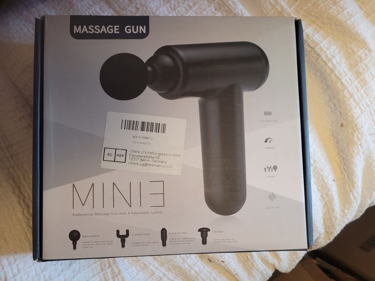 Professional handheld massage gun