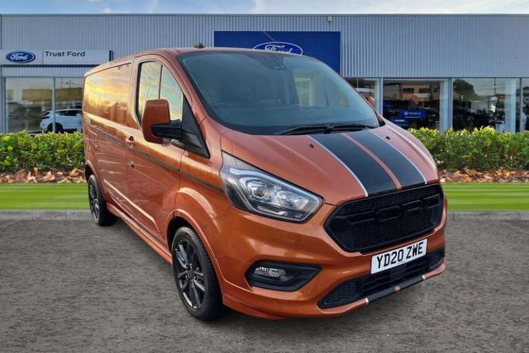 2020 Ford Transit Custom 2.0 EcoBlue 185ps Low Roof Sport Van Auto PANEL VAN DIESEL Automatic