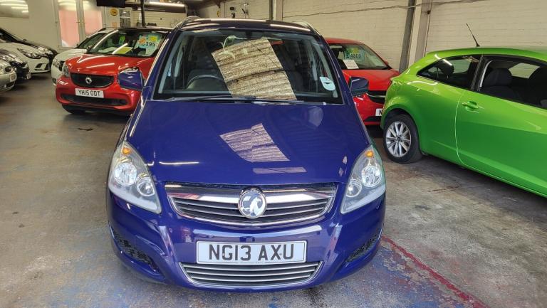 2013 Vauxhall Zafira 1.6i [115] Exclusiv 5dr MPV Petrol Manual