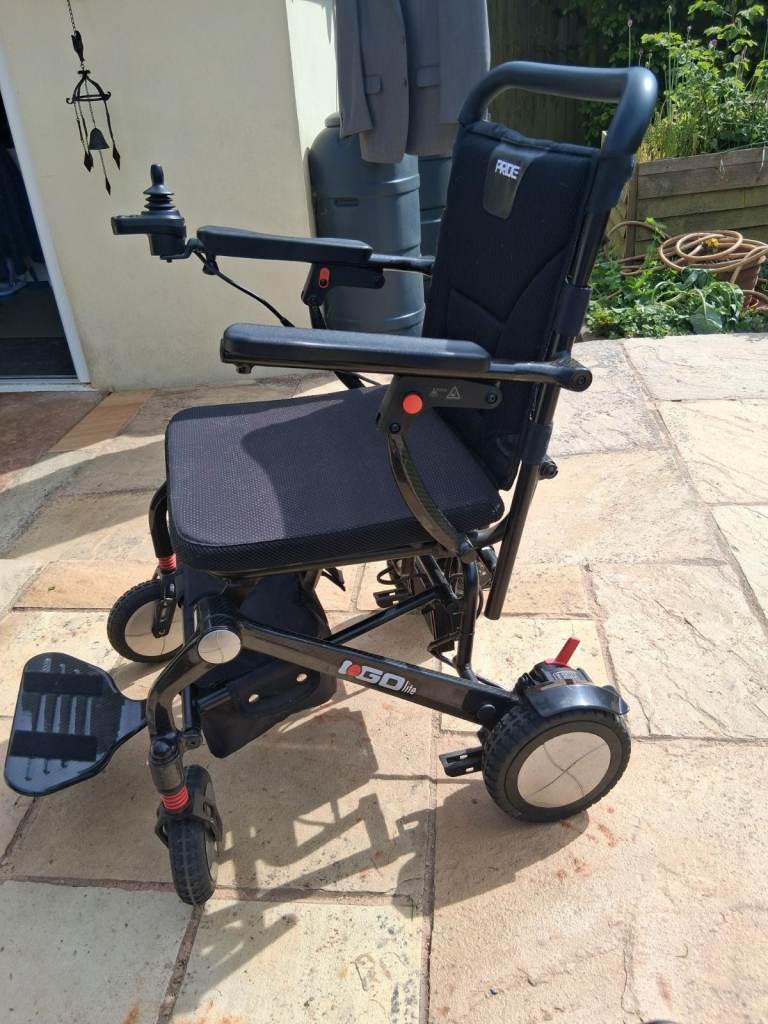 Pride I-GO lite folding lightweight electric wheelchair