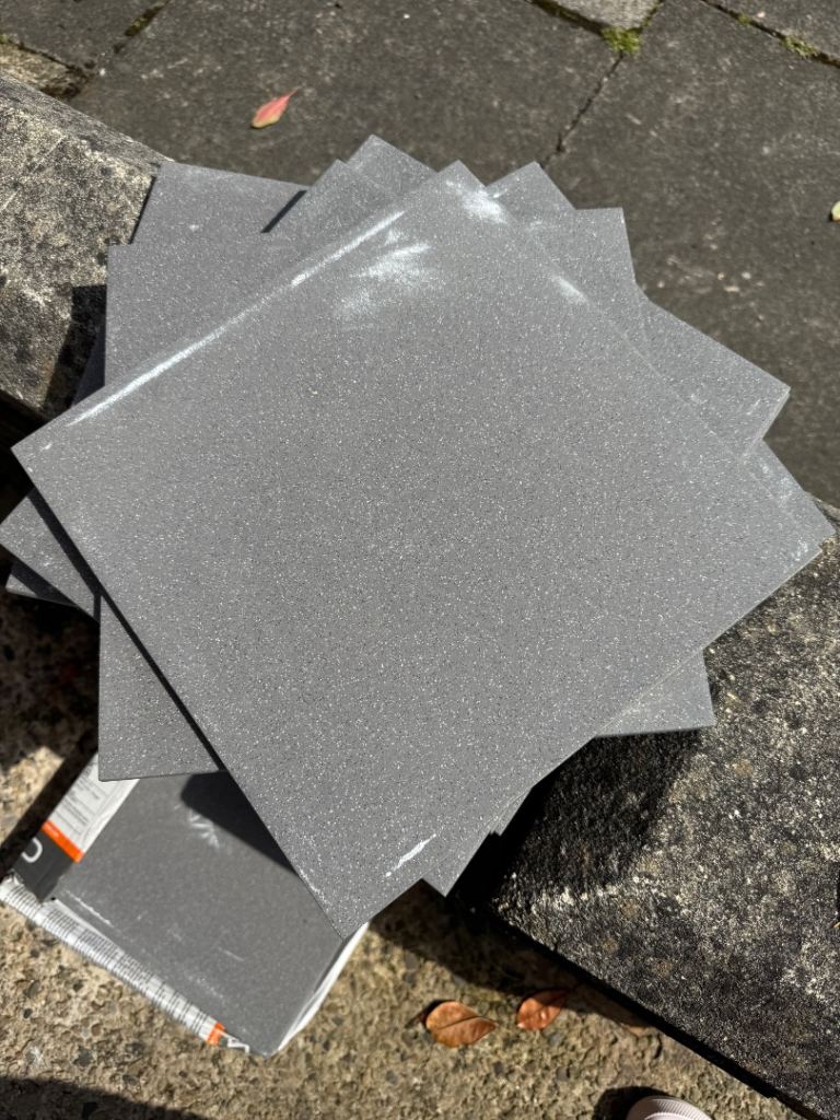 Ceramic indoor outdoor gun metal grey tiles floor wall 30x30