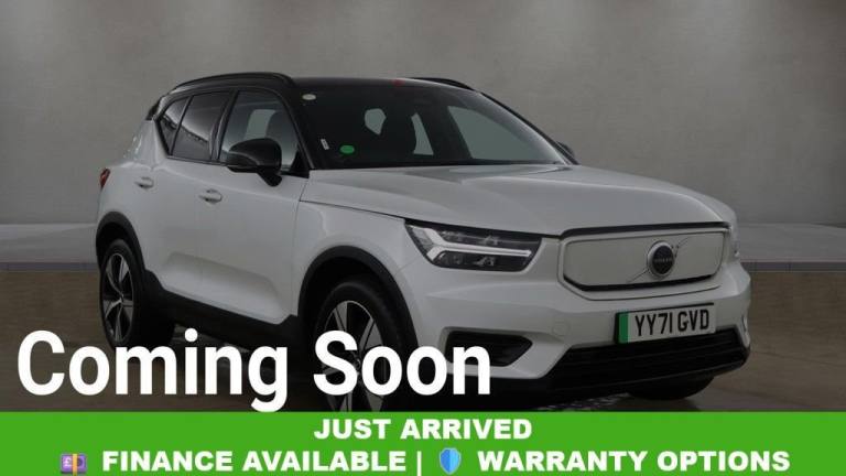 2021 Volvo XC40 Recharge Twin 78kWh SUV 5dr Electric Auto AWD (408 ps) ESTATE ELECTRIC Automatic