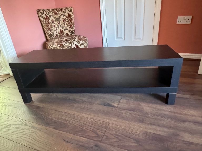 IKEA Black TV Unit / Coffee Table – Fair Condition