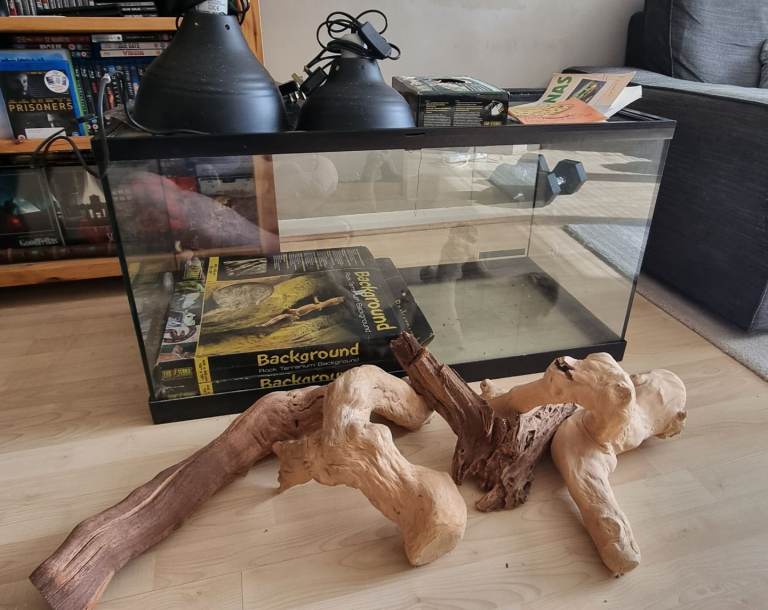 36x18x19 Glass Reptile Terrarium 