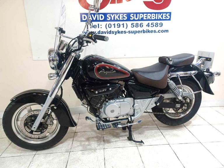 Hyosung GV 250 N  CUSTOM CRUISER 18-REG ONLY 4194 MILES WITH EXTRAS £2599.OTR