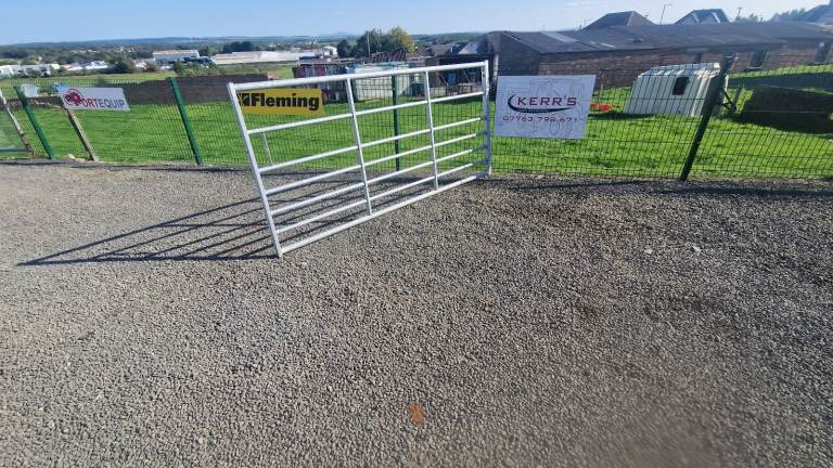 New field paddock galvanised gates 8ft 10ft 12ft 15ft tractor 
