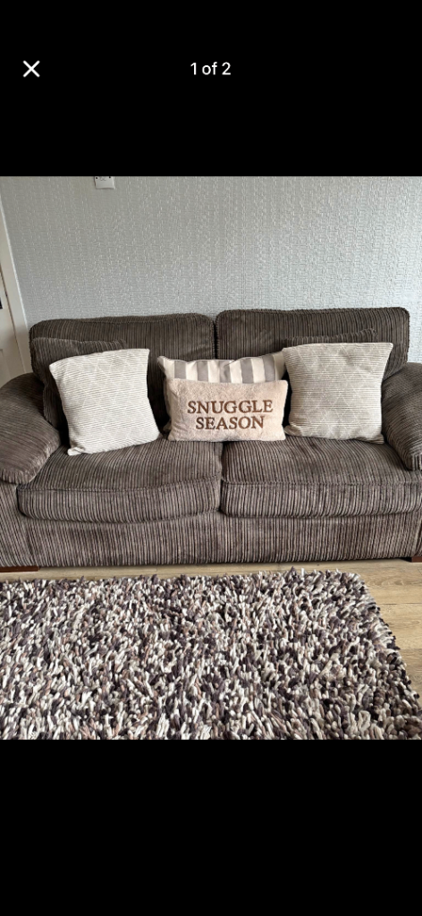 2 seater and 3 seater sofa / bed .. free 