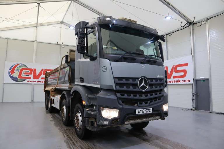 2017 (17 PLATE) Mercedes Benz AROCS 3240 8x4 Euro 6 Tippers