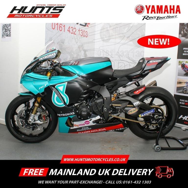 BRAND NEW Yamaha R1 Petronas MotoGP Replica. Number 27 of 46. £44,995