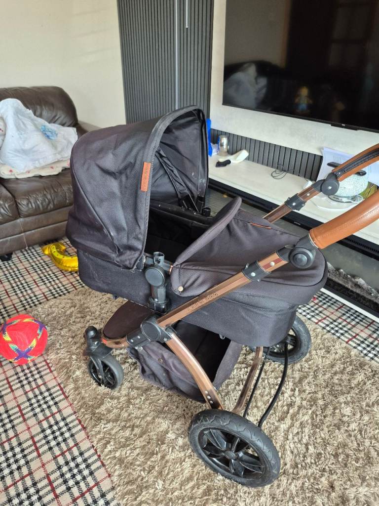 Baby pram and car seat