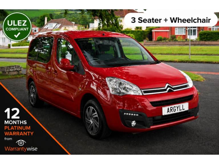 2018 Citroen Berlingo 1.6 Petrol Manual wheelchair accessible mobility vehicle WAV